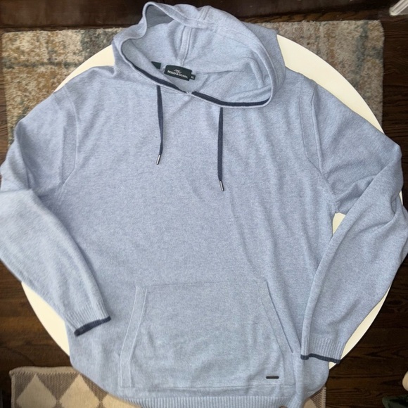 Rodd & Gunn Kingsley Park Sweater Size XL Blue Hooded - Picture 1 of 7